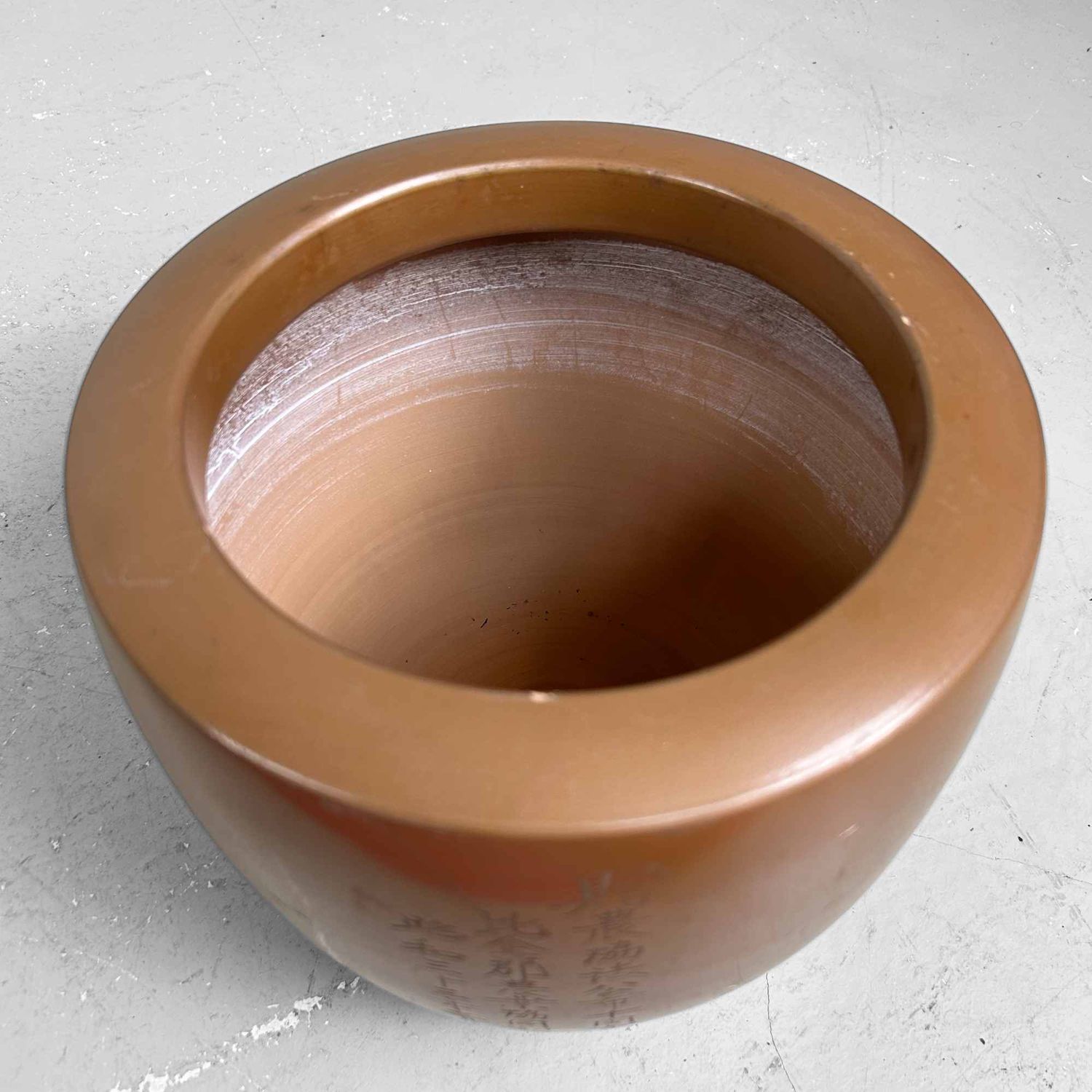 Earthenware Hibachi 'Eagle', Shōwa Period, Japan.