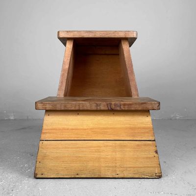 Fumidai 踏み台 Wooden Step, Shōwa Period, Japan.