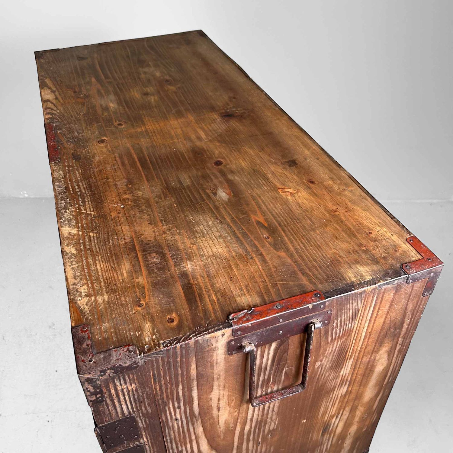 Kannon Biraki Isho Tansu, Traditional Clothing Chest, Meiji Period, Japan.
