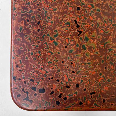 Elegant Low Table, Tsugaru Lacquerwork, Chabudai 茶袱台, Taishō Period.