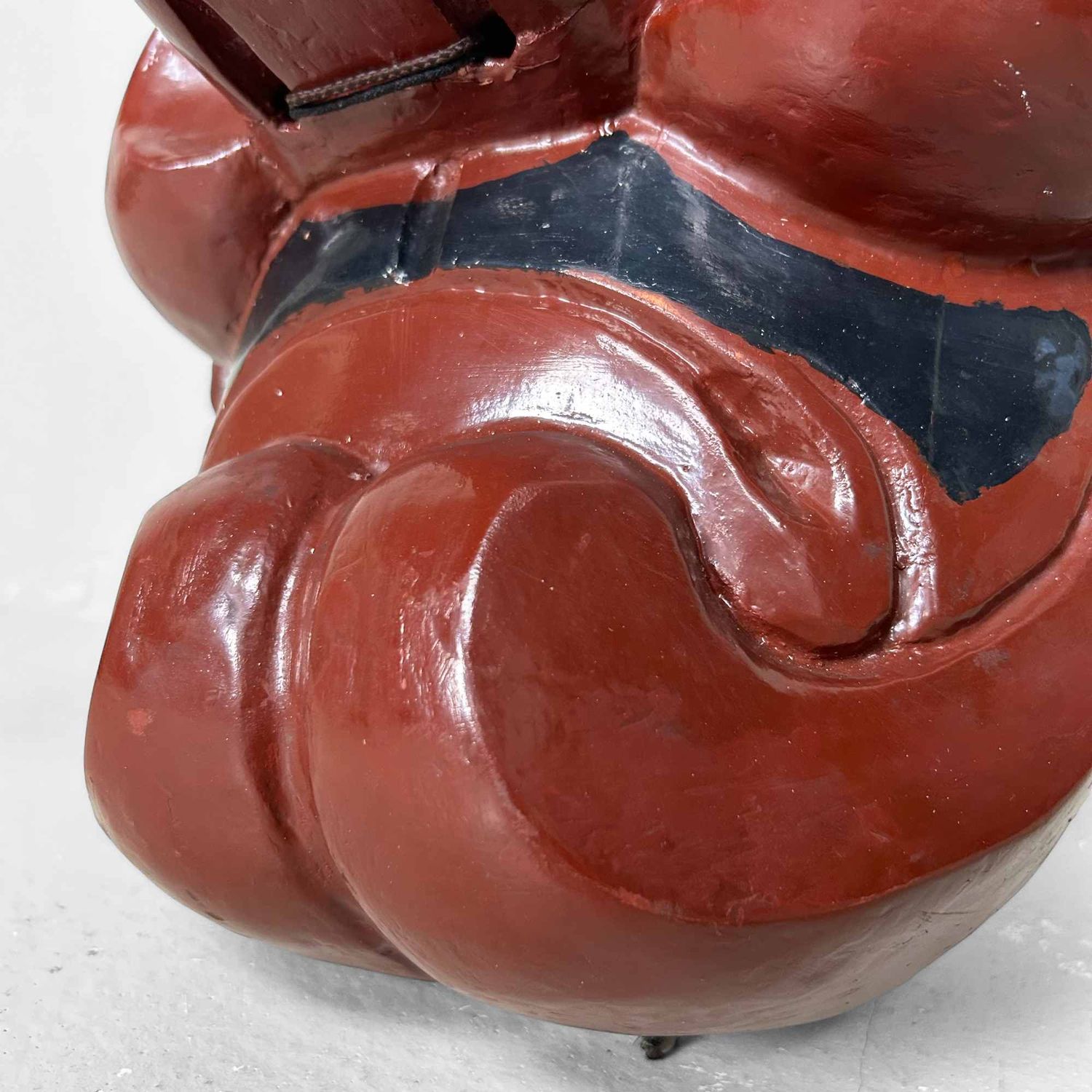 Traditional Wooden Tengu Mask, Shōwa Period, Japan.