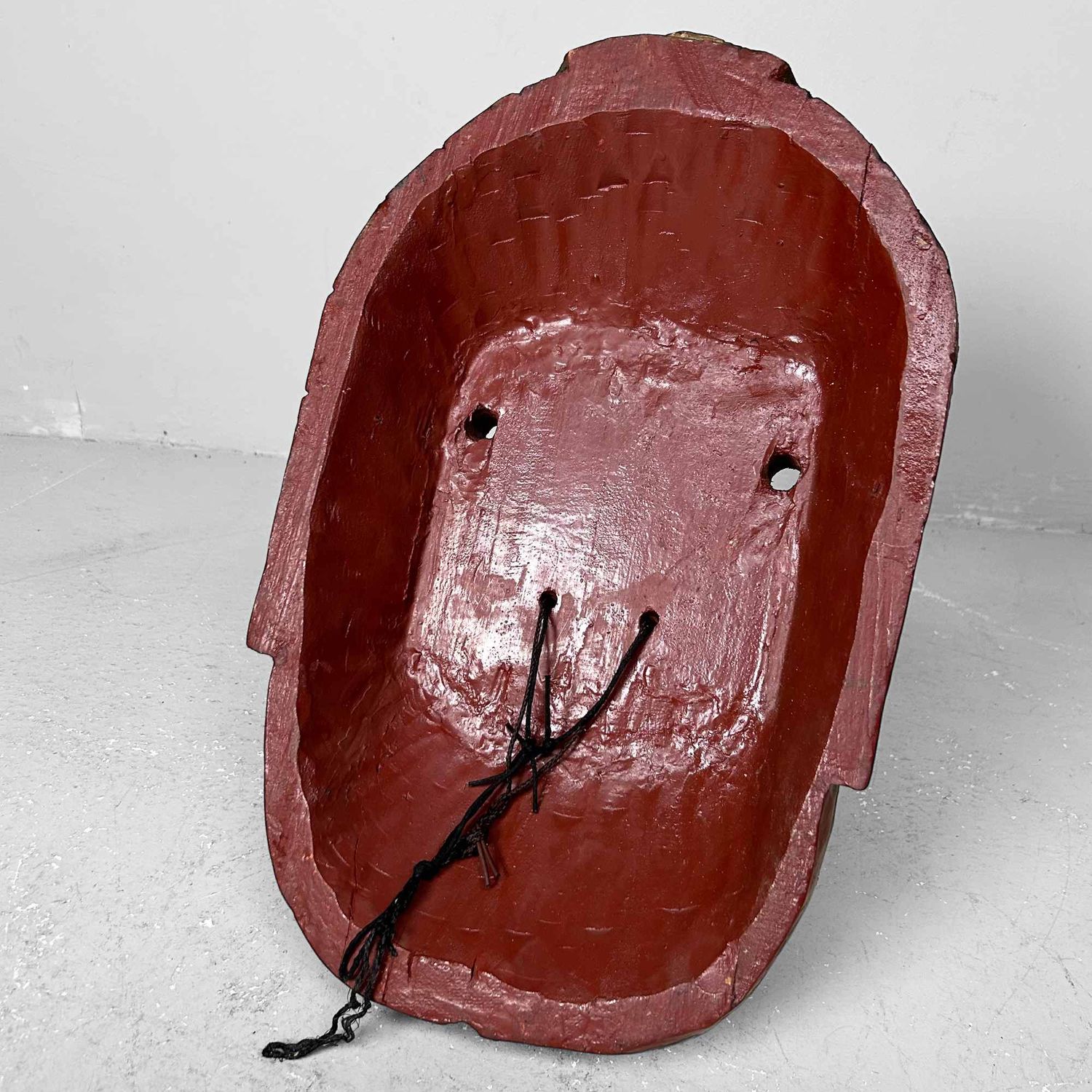 Traditional Wooden Tengu Mask, Shōwa Period, Japan.