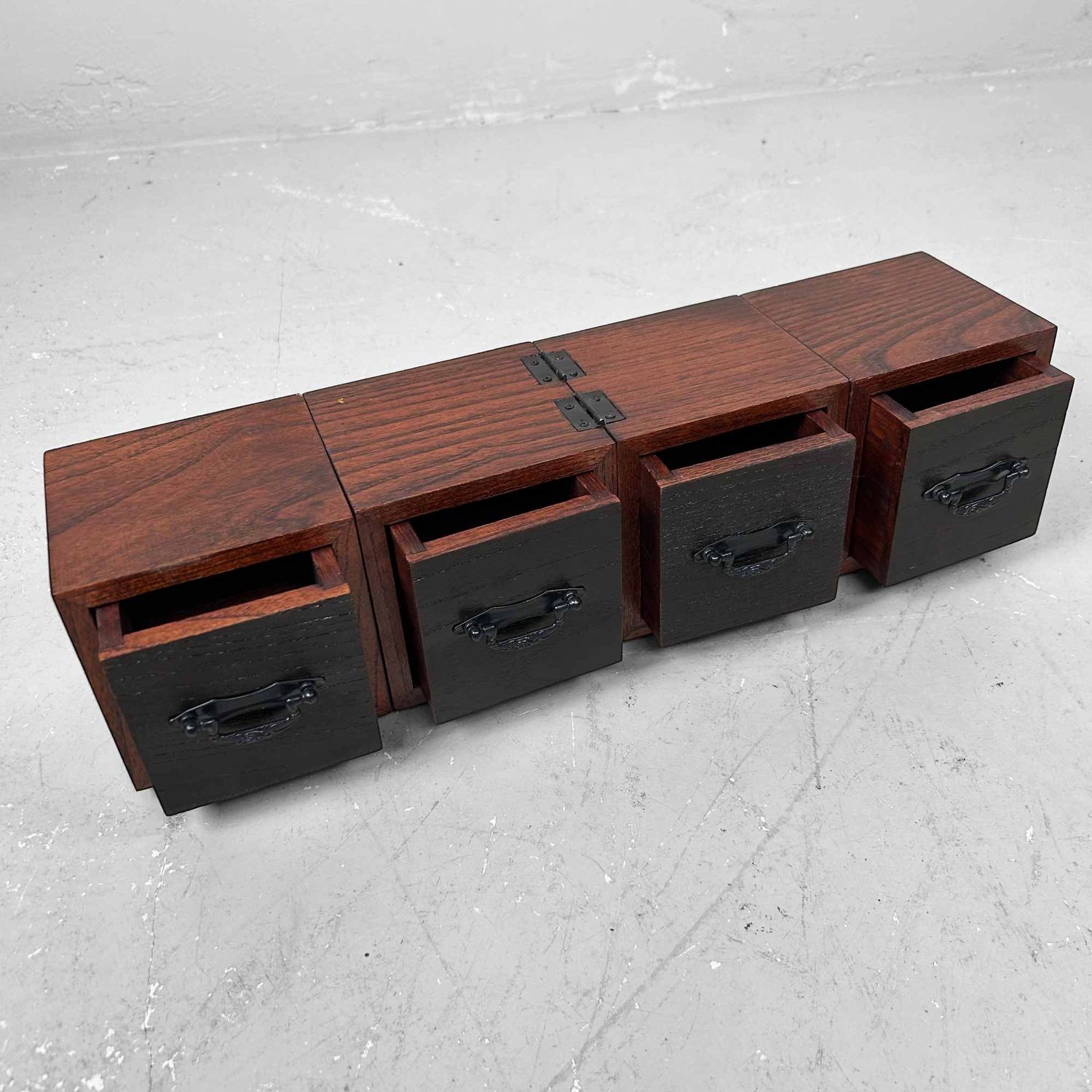 Small Modular Japanese Drawer Cabinet, Shōwa Period.