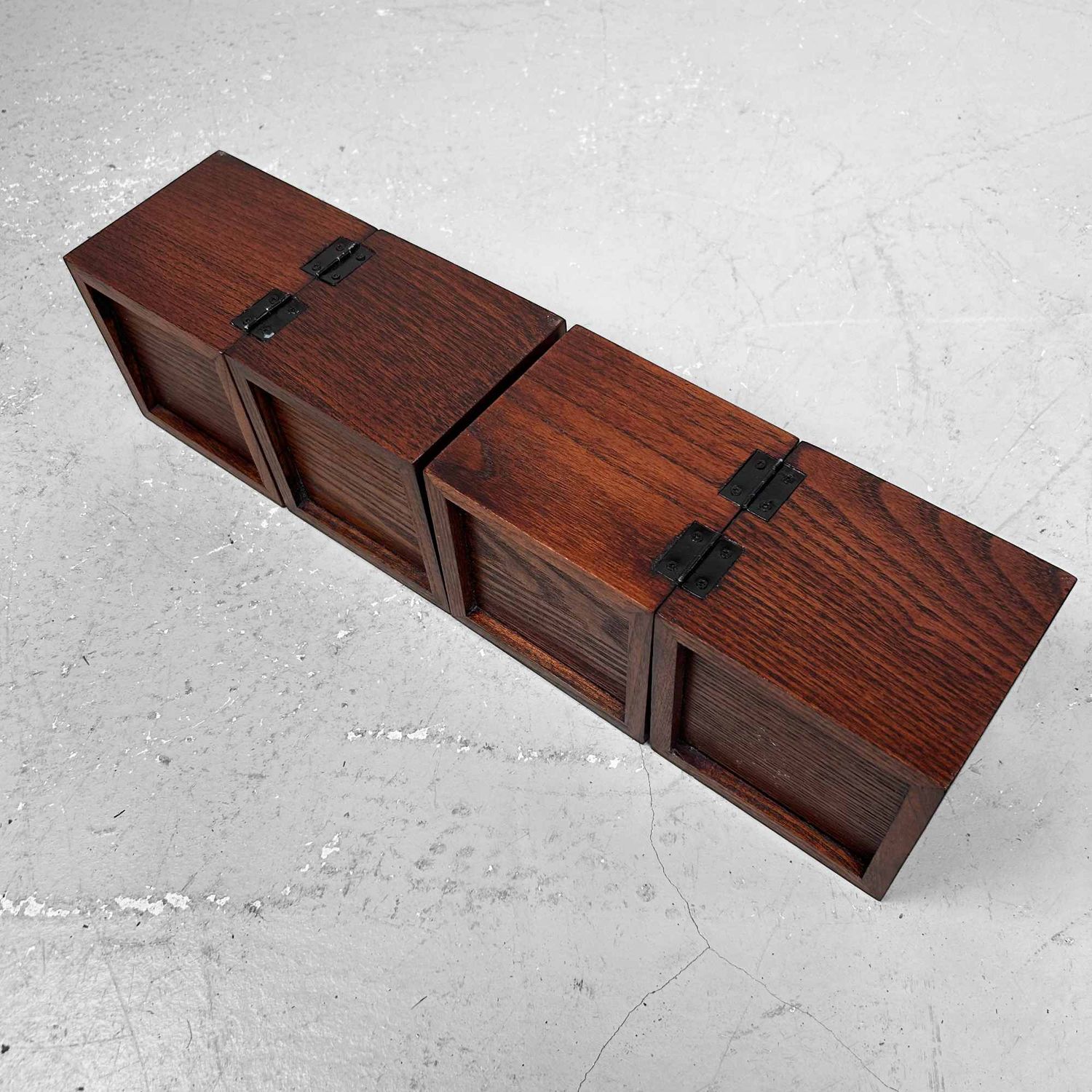 Small Modular Japanese Drawer Cabinet, Shōwa Period.