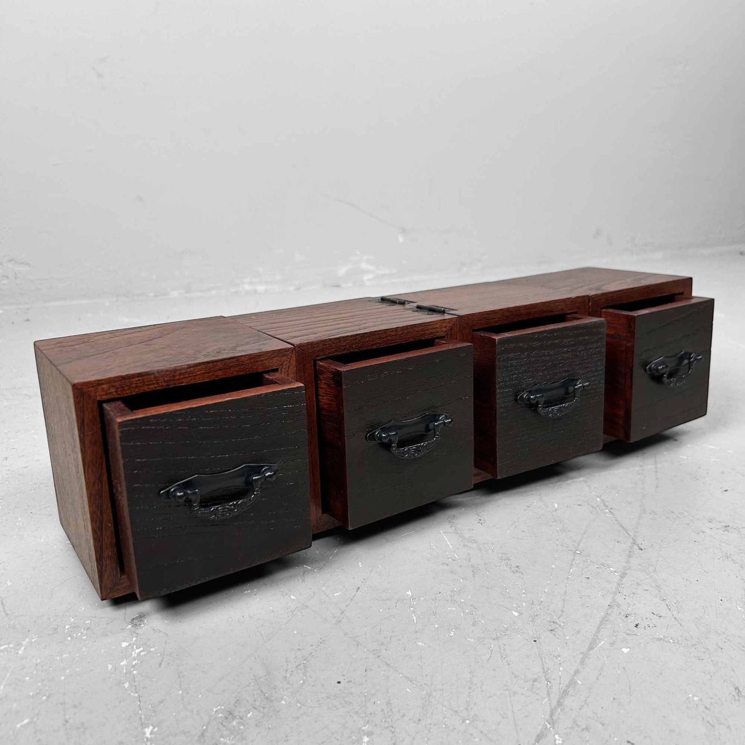 Small Modular Japanese Drawer Cabinet, Shōwa Period.