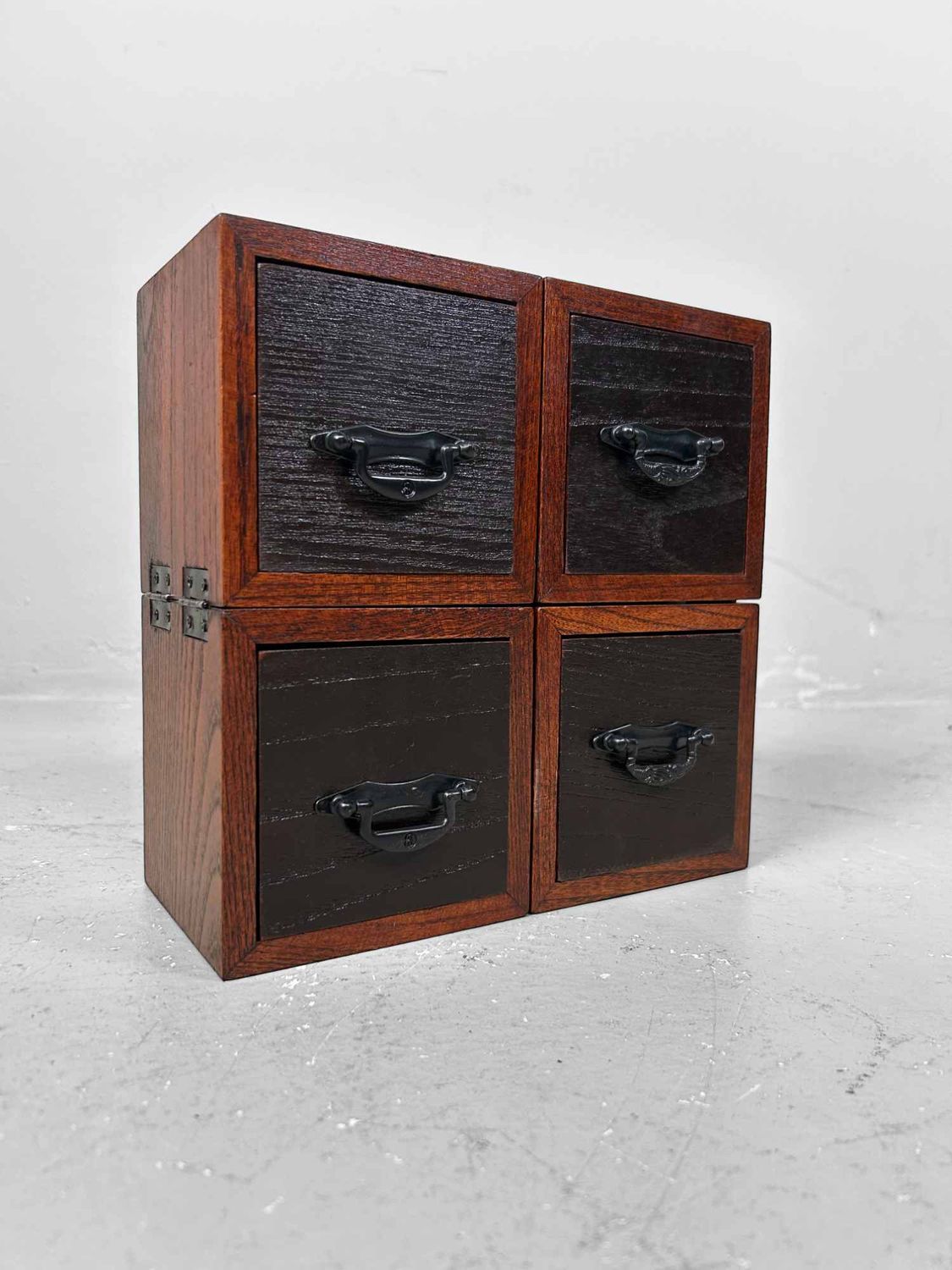 Small Modular Japanese Drawer Cabinet, Shōwa Period.