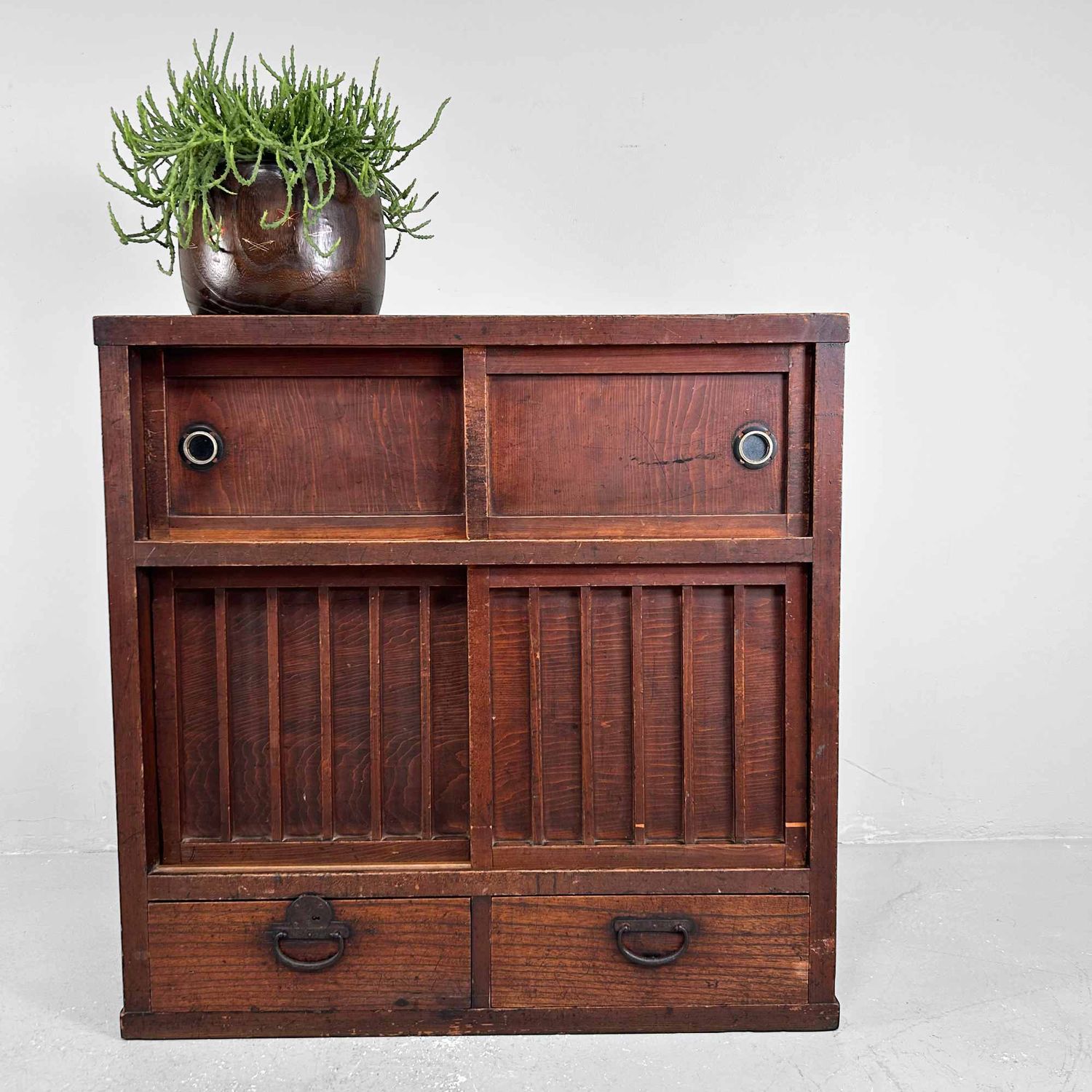 Authentieke Tansu, Japanse Opbergkast, Meiji-periode.