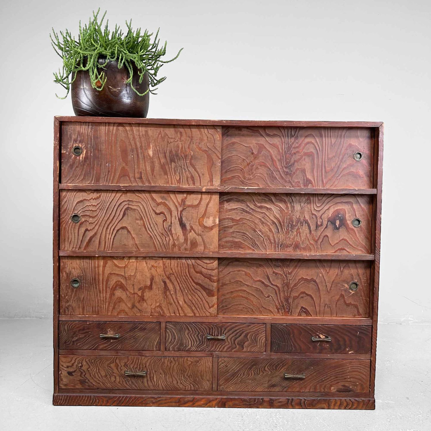 Authentic Tansu, Japanese Storage Cabinet, Taishō Period.