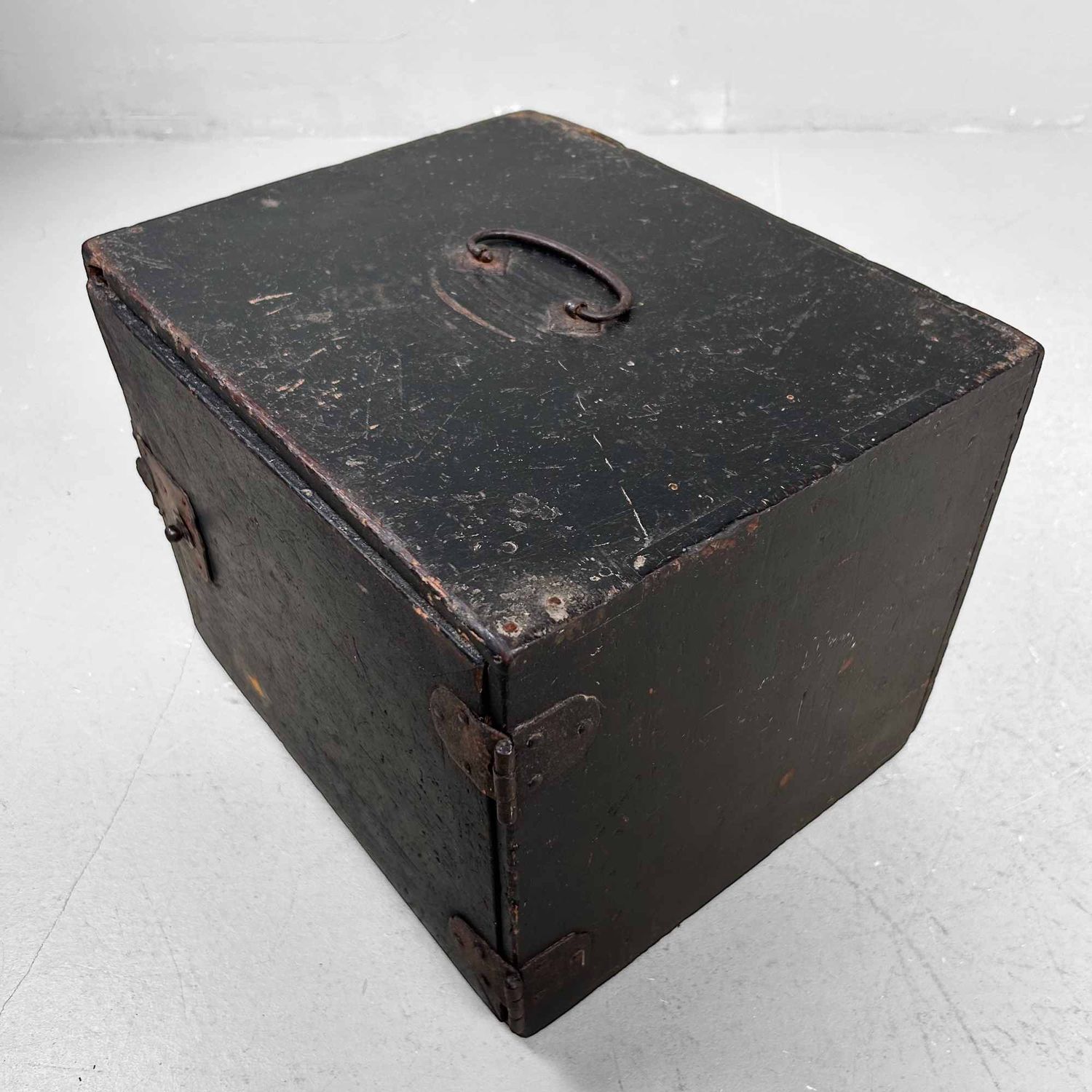 Antique Kake-Suzuri (懸硯), Document Cabinet, Edo Period, Japan.