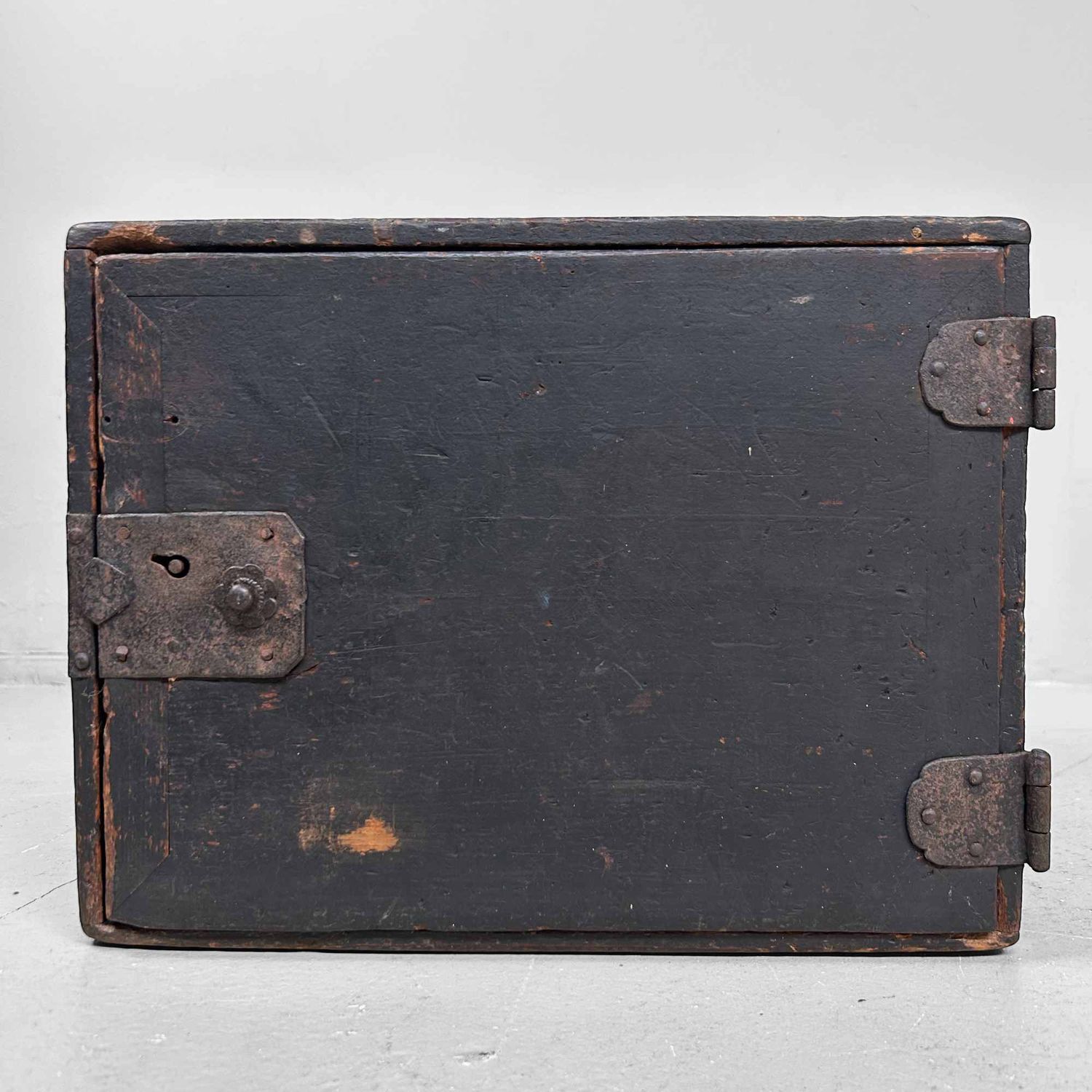 Antique Kake-Suzuri (懸硯), Document Cabinet, Edo Period, Japan.