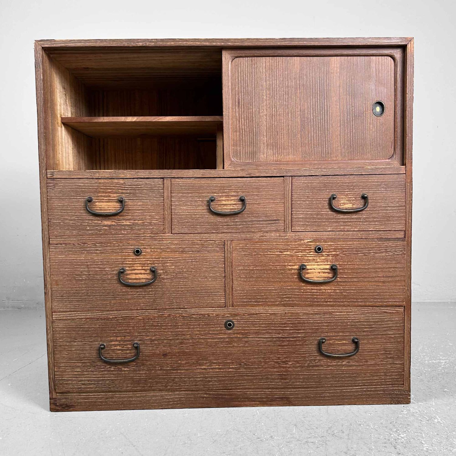 Traditionele Japanse Tansu, Opbergmeubel, Taishō-periode.