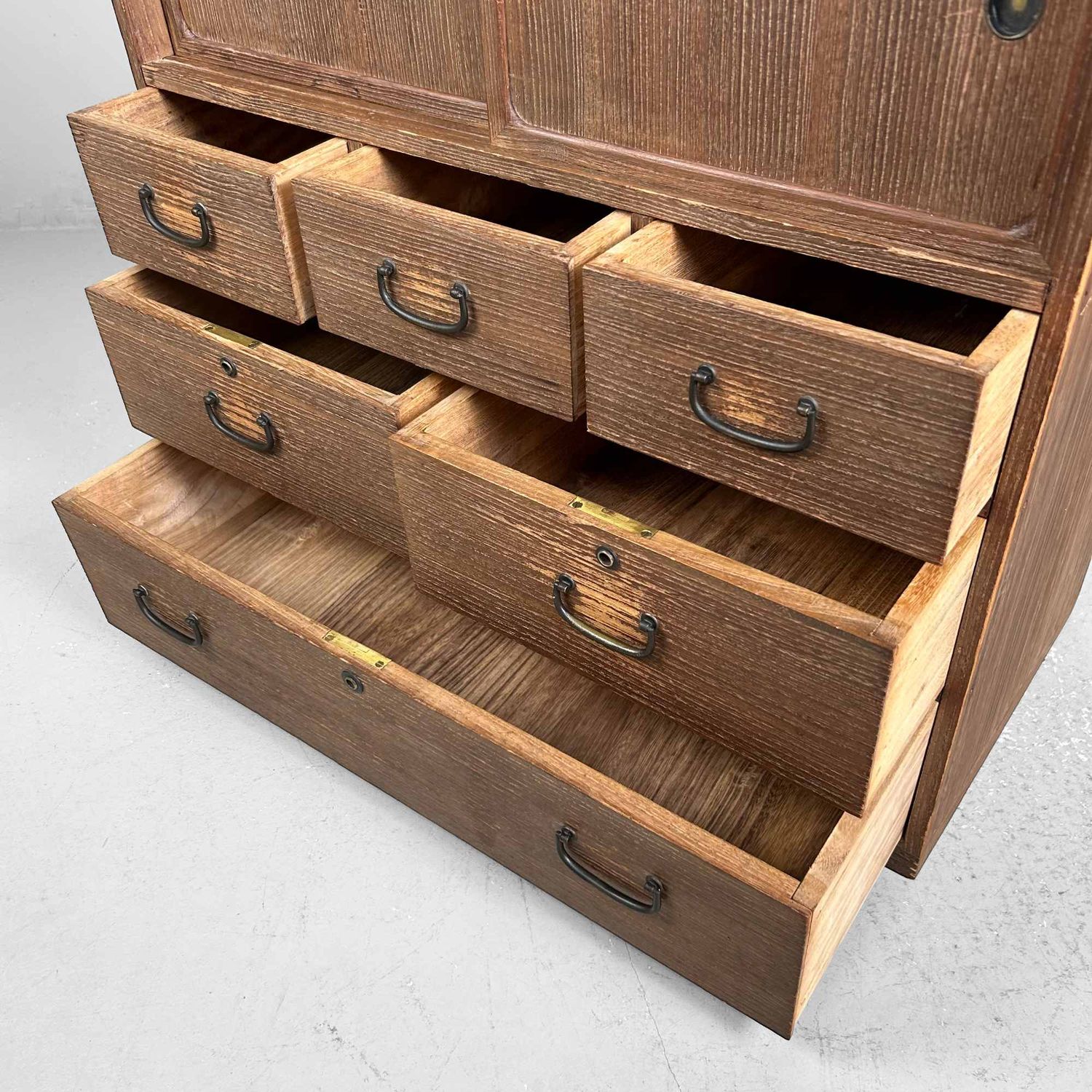 Traditionele Japanse Tansu, Opbergmeubel, Taishō-periode.