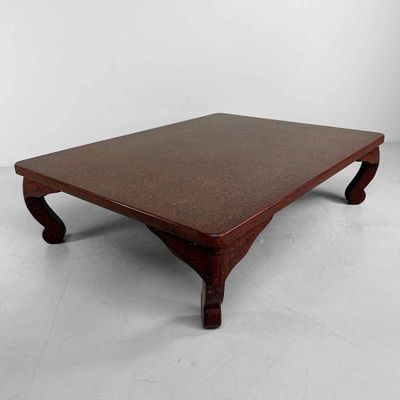Elegante ​Lage Tafel, Tsugari Lakwerk, Chabudai, 1920s.