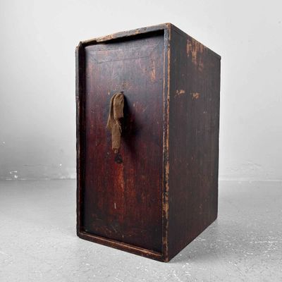 Antique Chabako, Storage Furniture for Tea Ceremony, Meiji Period, Japan.