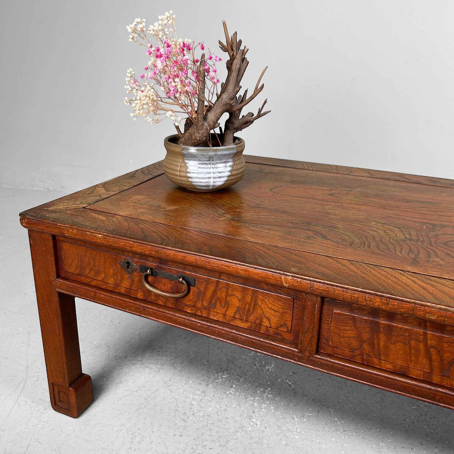 Japanse Shosai-Ki Schrijftafel, 書斎机, Taishō-periode.