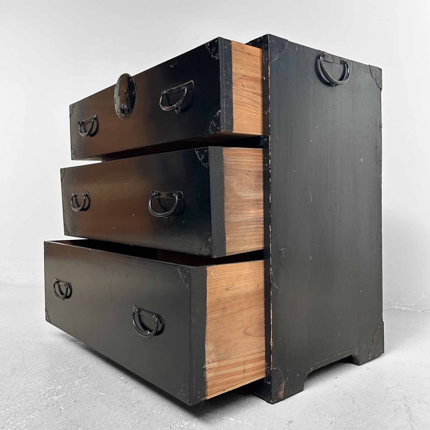 Traditionele Japanse Tansu, Ladekast, Meiji-periode.