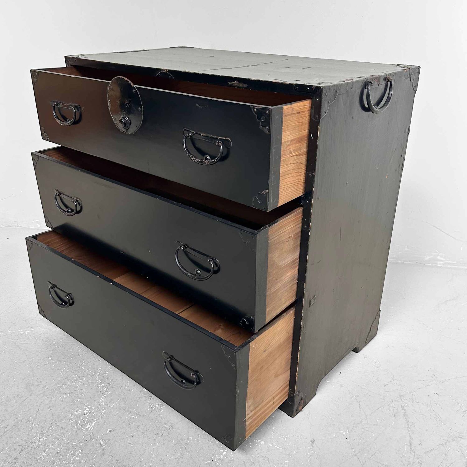 Traditionele Japanse Tansu, Ladekast, Meiji-periode.