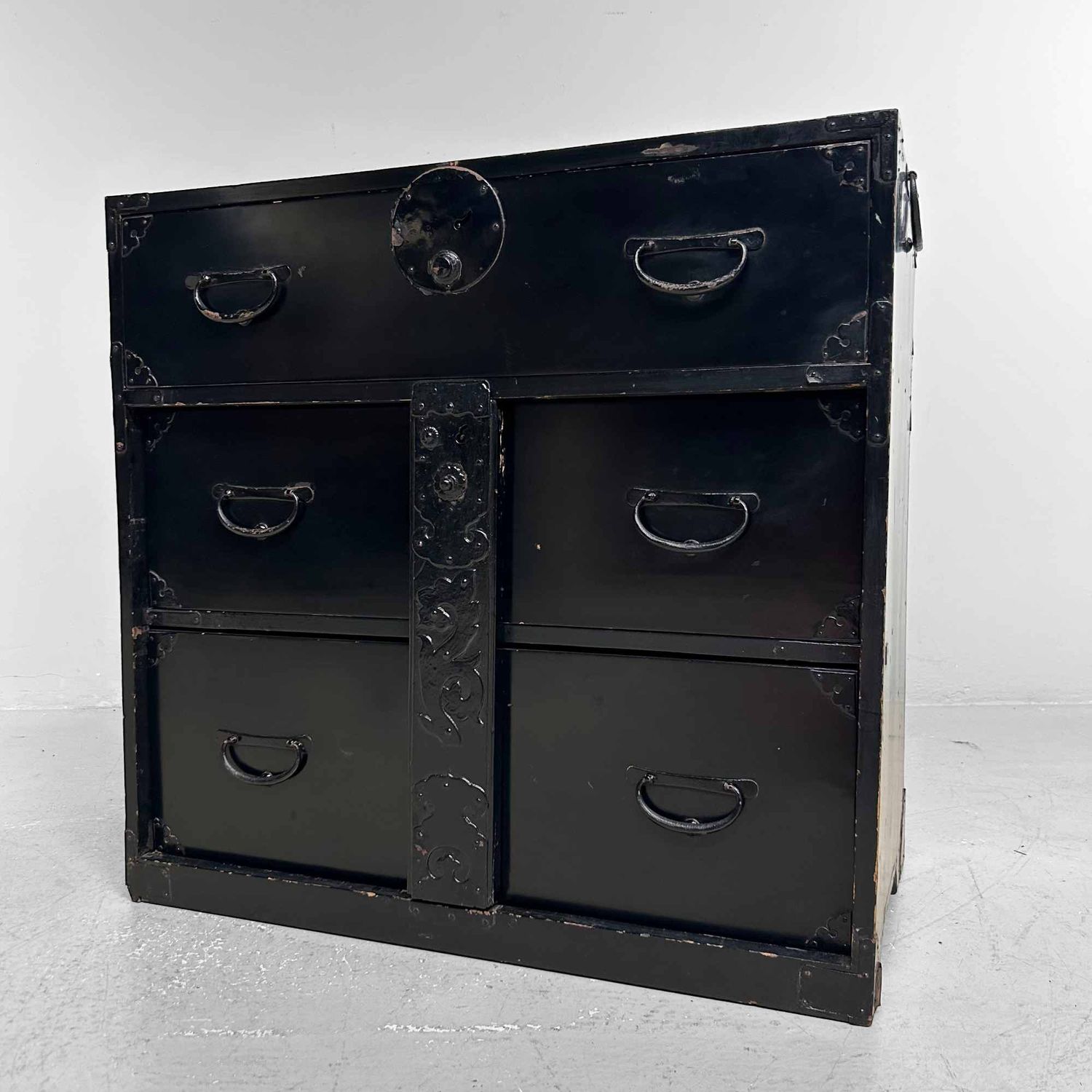 Traditionele Japanse Tansu, Ladekast, Meiji-periode.