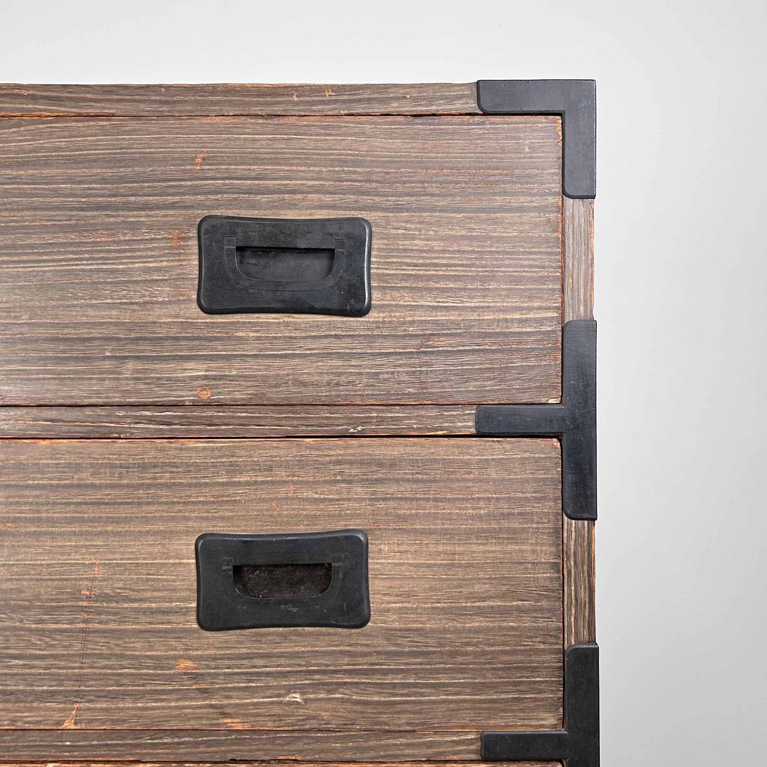 Japanese Kimono Paulownia Tansu, Chest of Drawers, Shōwa Period.