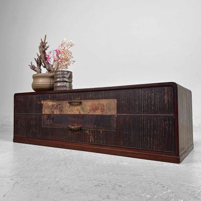 Ko-dansu (小箪笥), Japanese Low Storage Chest, Meiji Period.