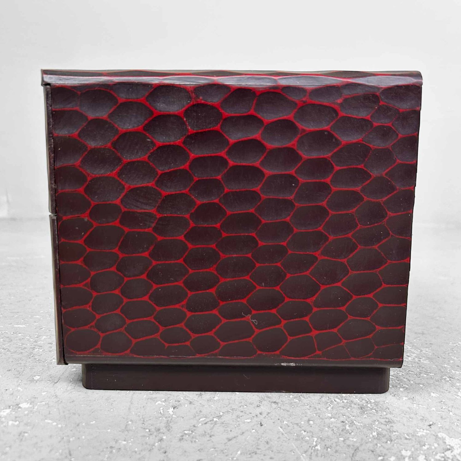 Kamakura Bori Haribako 'Bamboo' Sewing Box, 1960s, Japan.