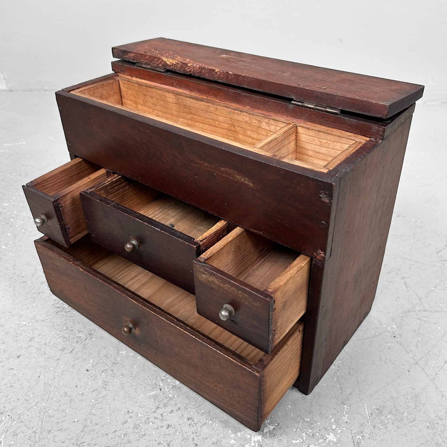 Vintage Haribako (針箱) Sewing Box, 1950s, Japan.
