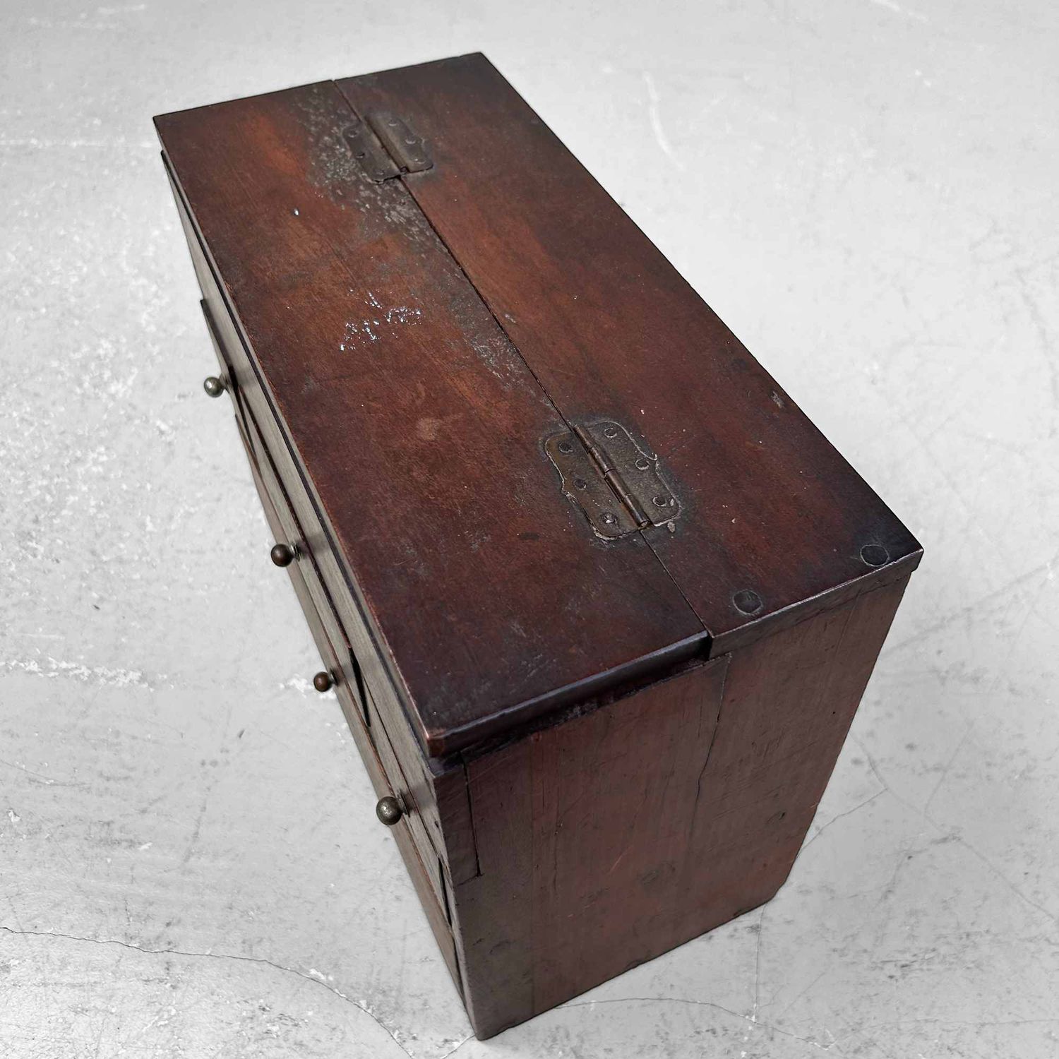 Vintage Haribako (針箱) Sewing Box, 1950s, Japan.