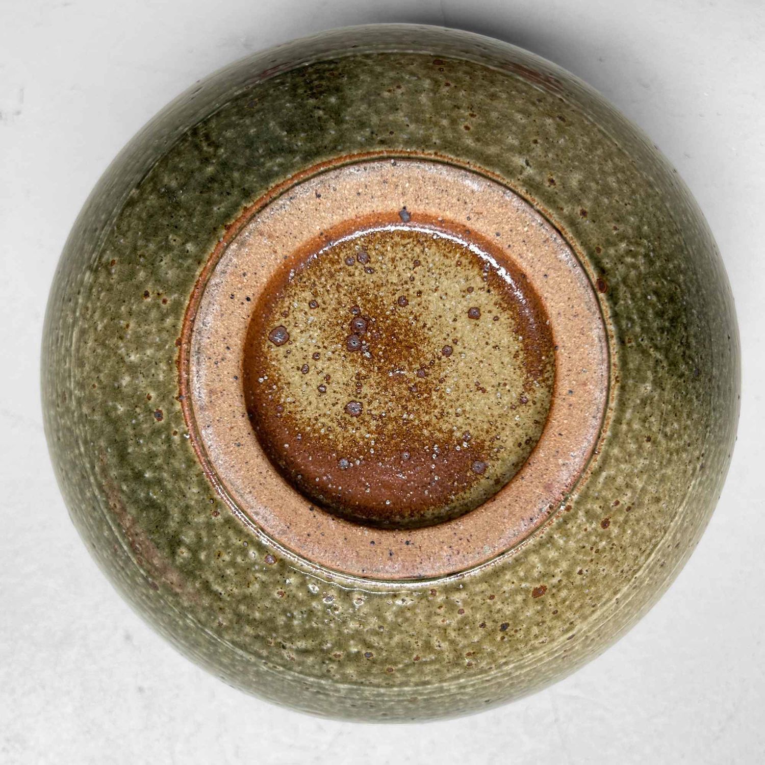 Mid Century Shigaraki Ikebana Bloemenvaas, Japan.