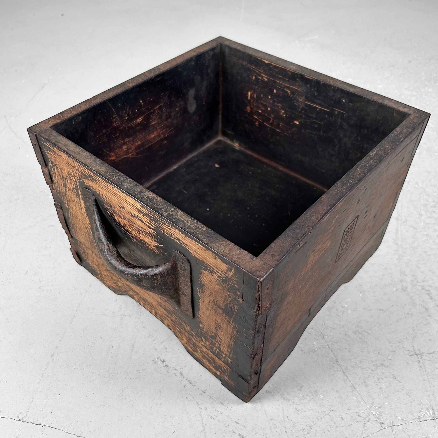 Japanse Itomasu, Houten Maatcontainer, Edo Periode.