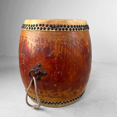 Antieke Japanse Taiko Drum, Taishō periode.