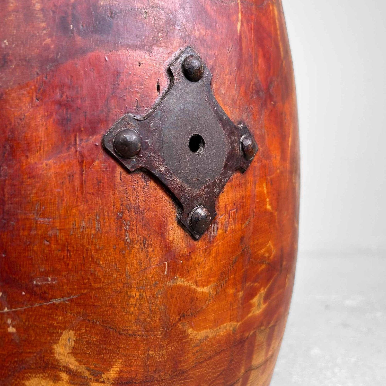 Antique Japanese Taiko Drum, Taishō Period.