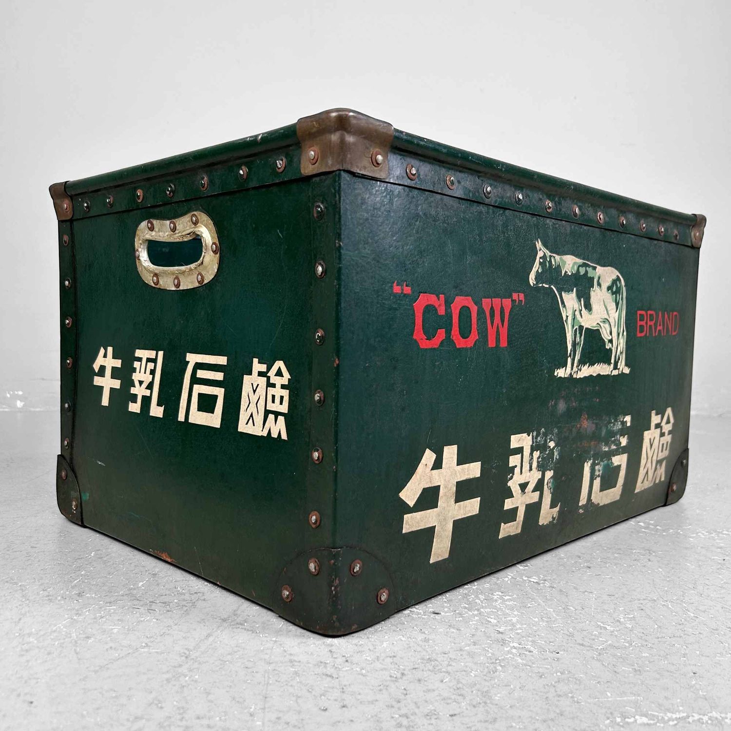 Zeldzame Vintage Botebako ボテ箱, Melkzeep Box, jaren '40, Japan.