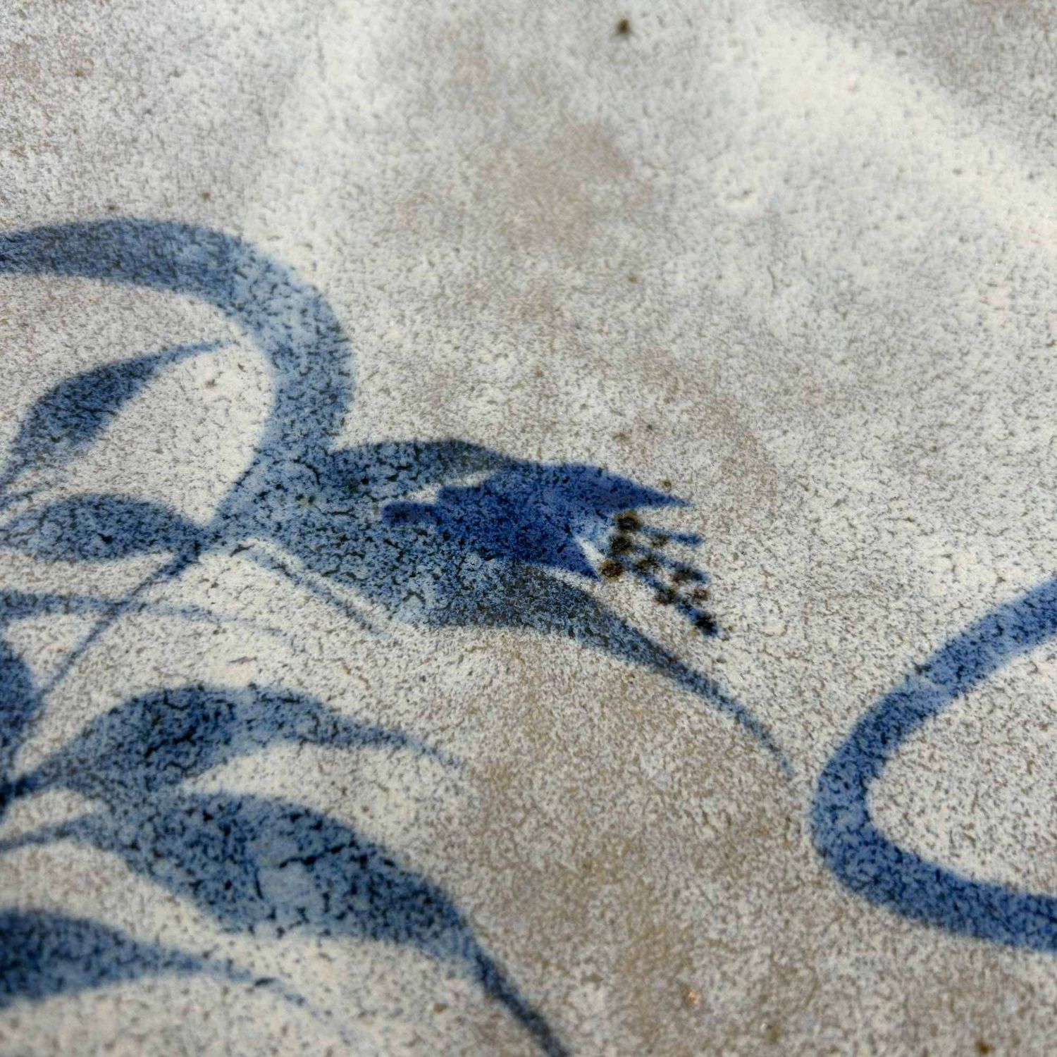 Earthenware Seto Ware Plate, Shōwa Period, Japan.