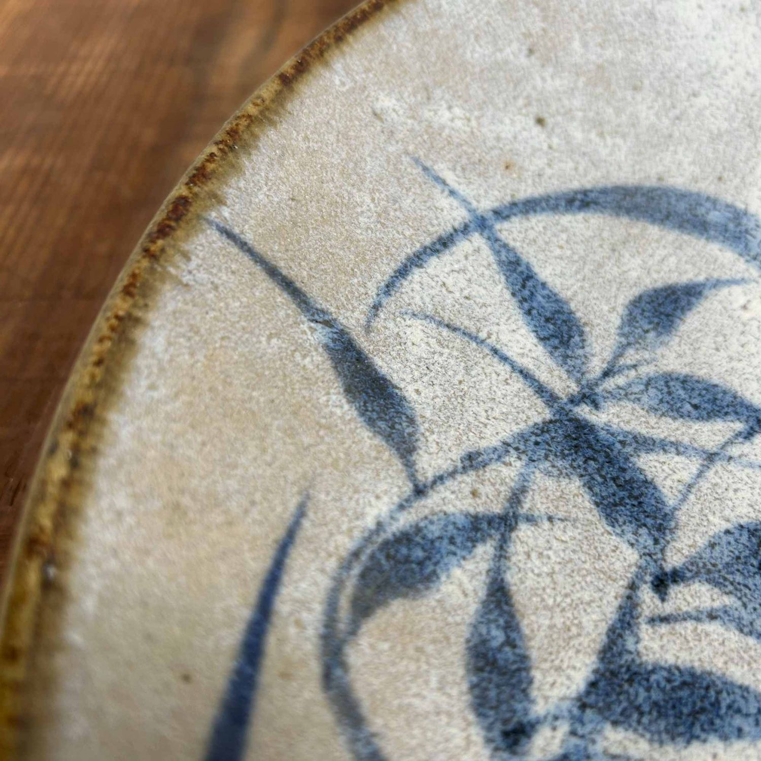 Earthenware Seto Ware Plate, Shōwa Period, Japan.