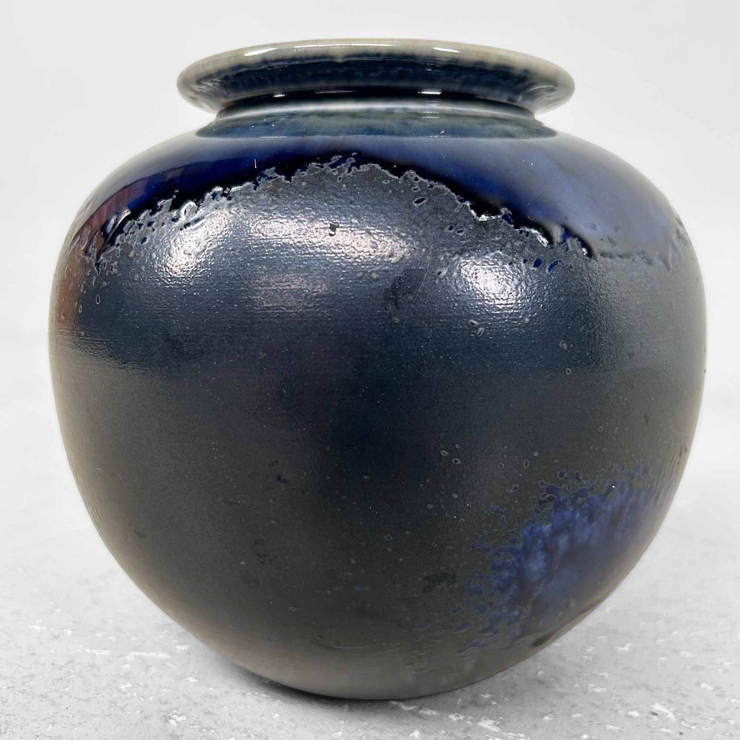 Mid Century Shigaraki Ikebana Flower Vase, Japan.