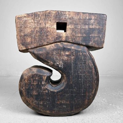 Antique Daikoku Jizai Kagi, Kettle Hook, Edo Period, Japan.