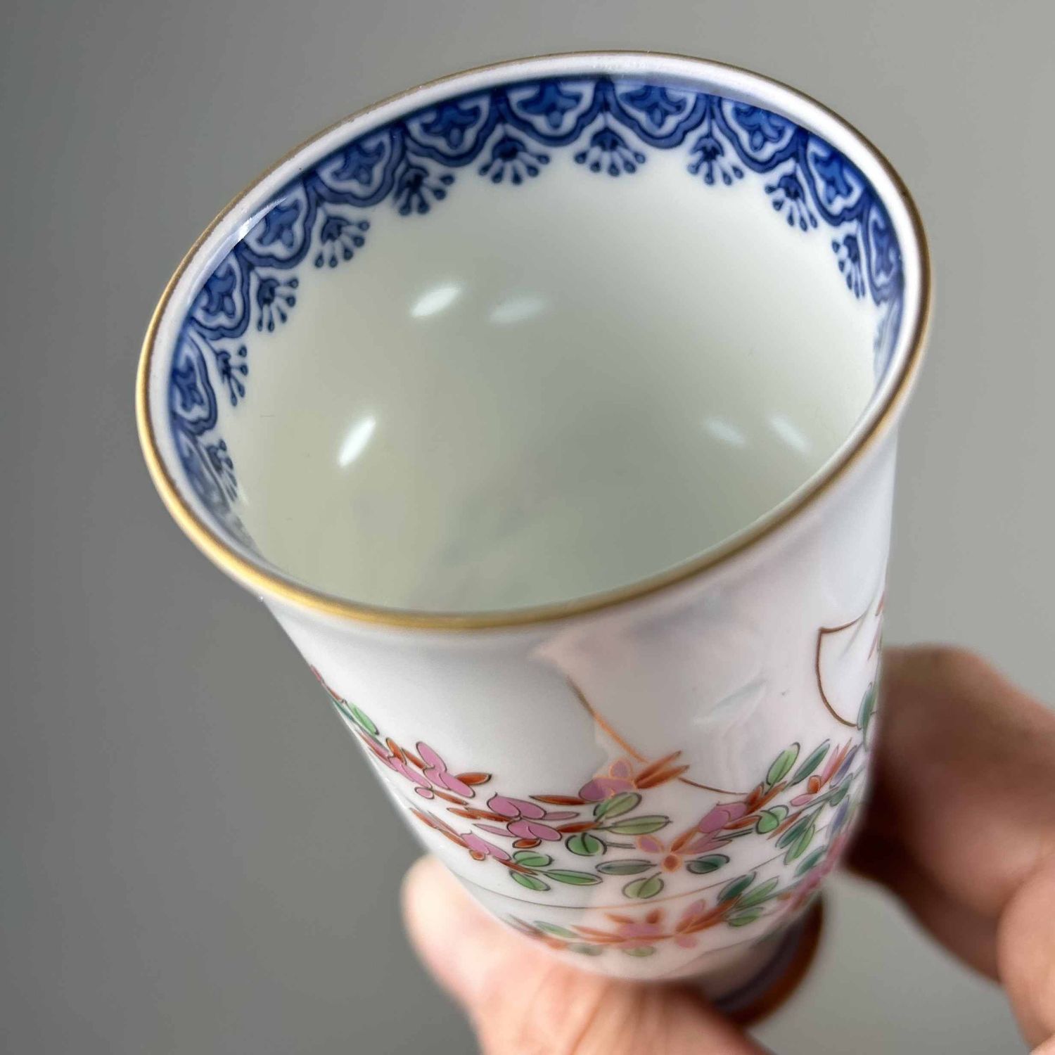 Rare Set of Sake/Tea Cups, Shobido Honten, Arita, Shōwa Period.