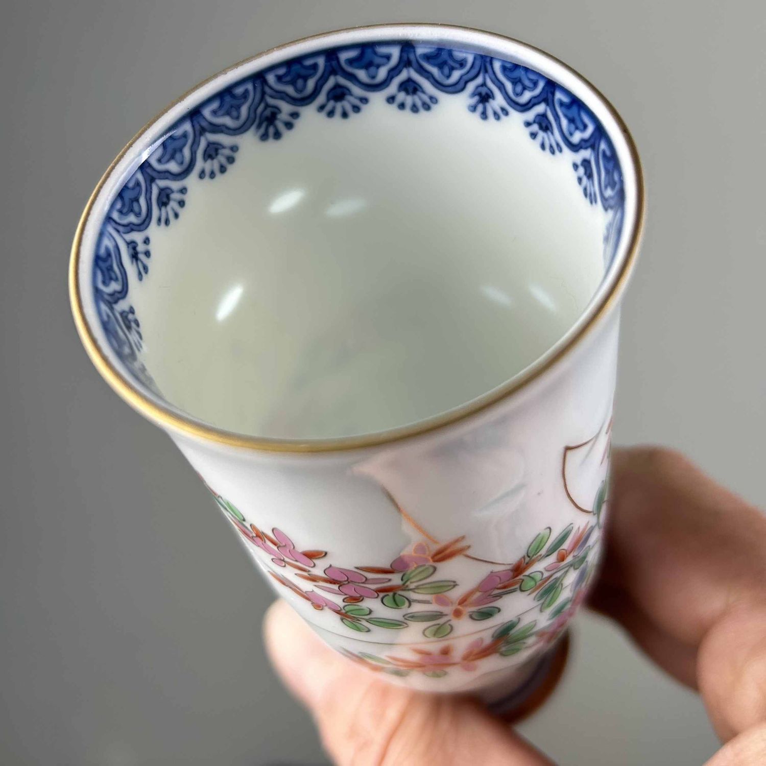 Rare Set of Sake/Tea Cups, Shobido Honten, Arita, Shōwa Period.