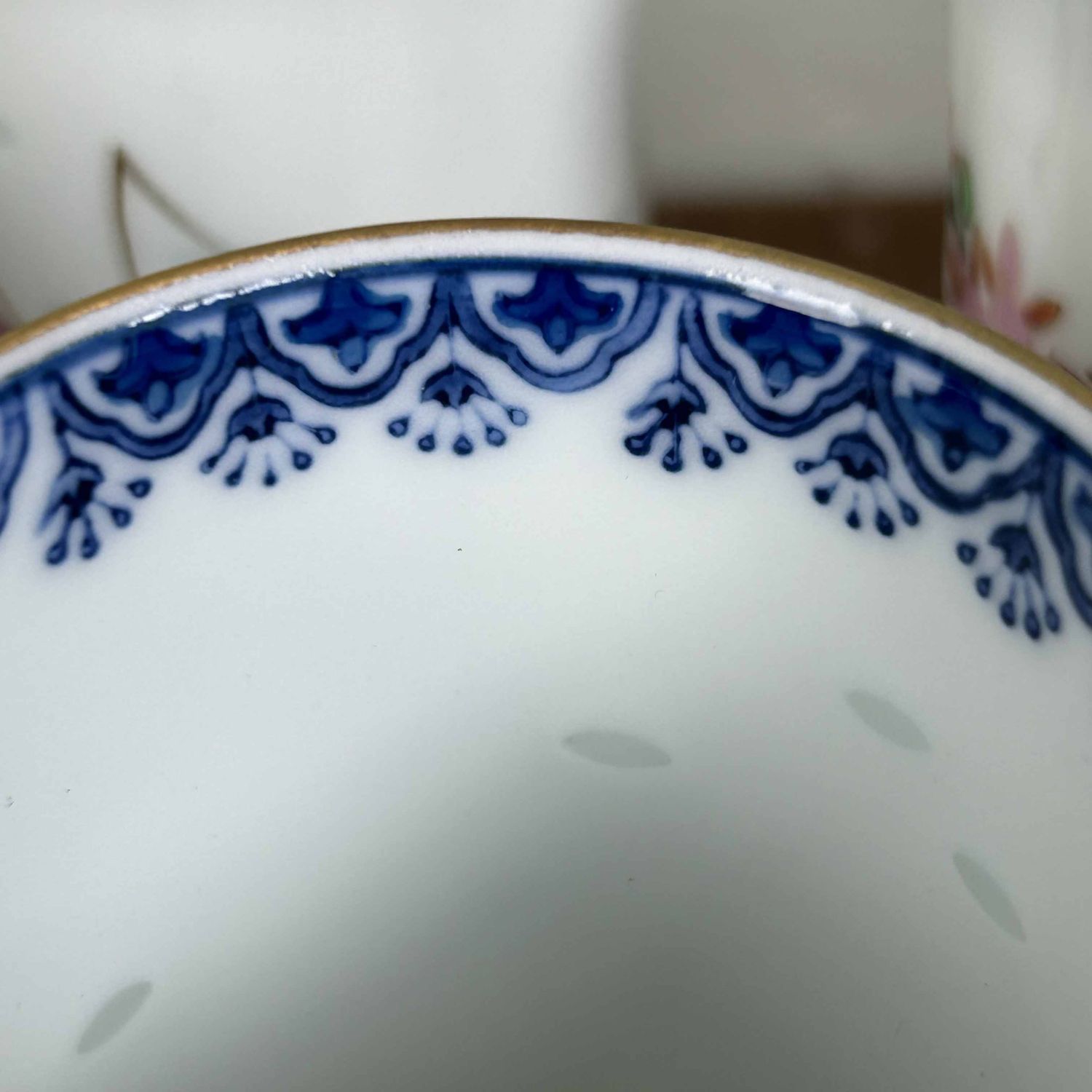 Rare Set of Sake/Tea Cups, Shobido Honten, Arita, Shōwa Period.