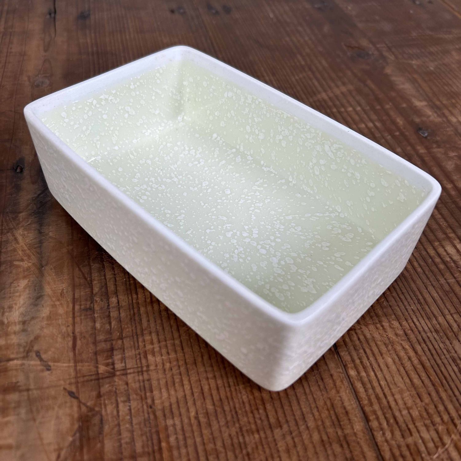 Vintage Porseleinen Thee Doosje met Deksel, Arita Yaki, Japan.