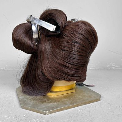 Japanese Katsura Wedding / Stage Wig, Geisha, Oiran Hairstyle, 1940s.