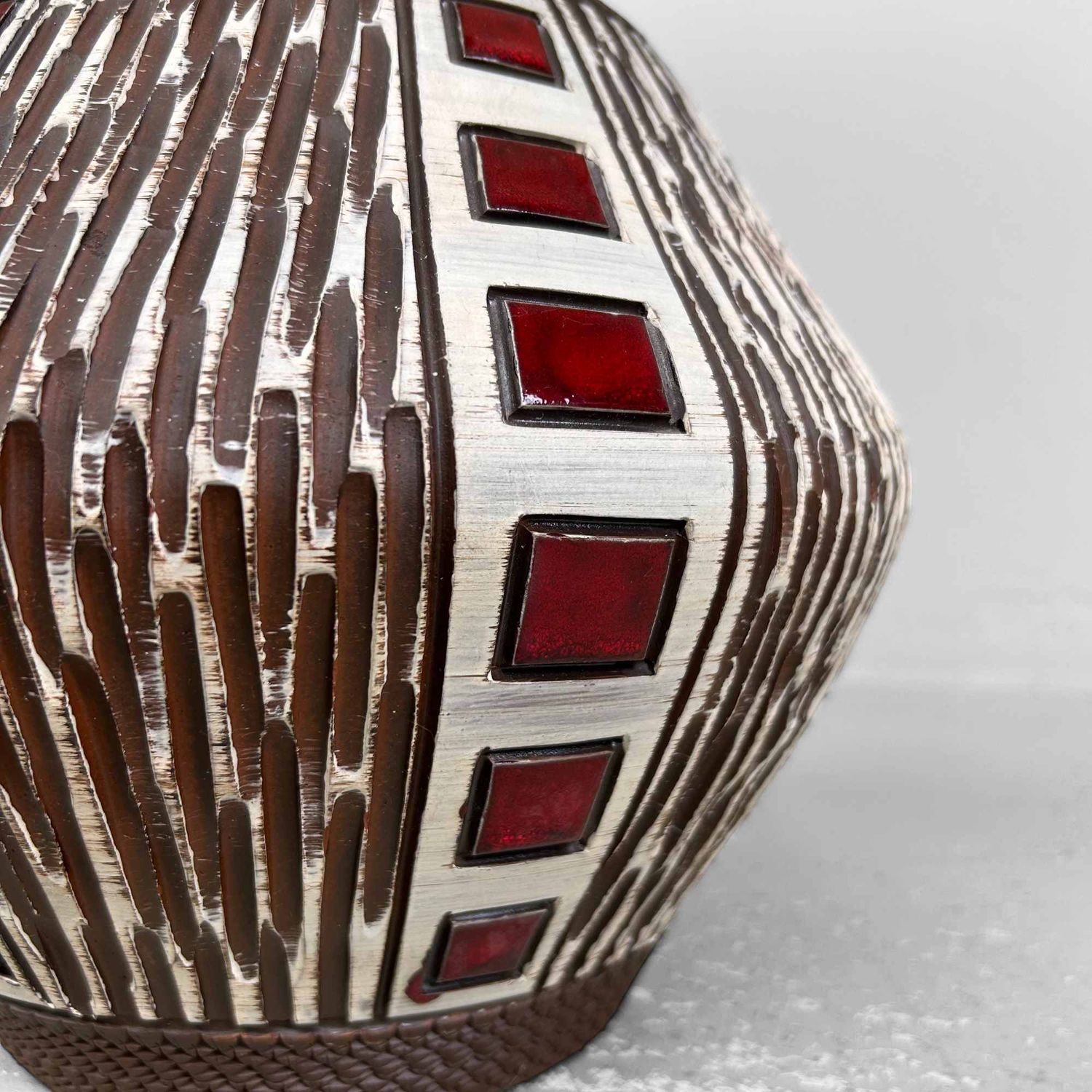 Vintage Keramische Sfeerlamp – West Germany, Duitsland, jaren '70