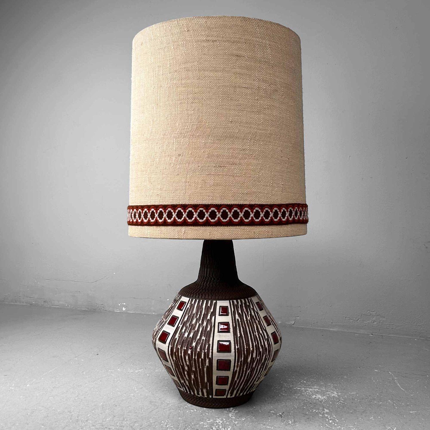 Vintage Ceramic Mood Lamp – West Germany, Germany, 1970s