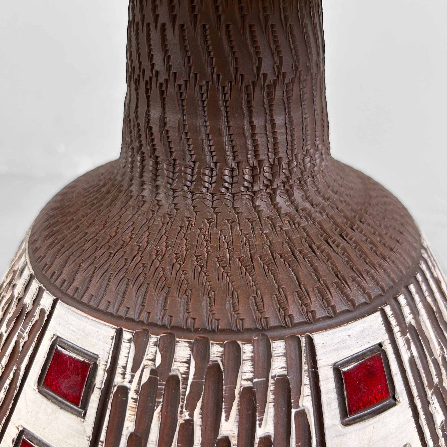 Vintage Keramische Sfeerlamp – West Germany, Duitsland, jaren '70