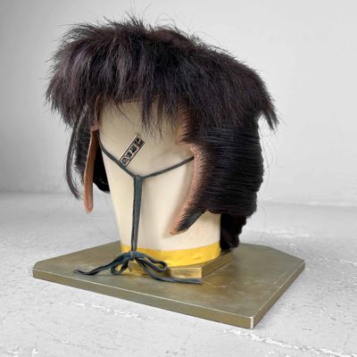 Japanese Katsura, Stage Wig, Gokenin (御家人), 1940s.