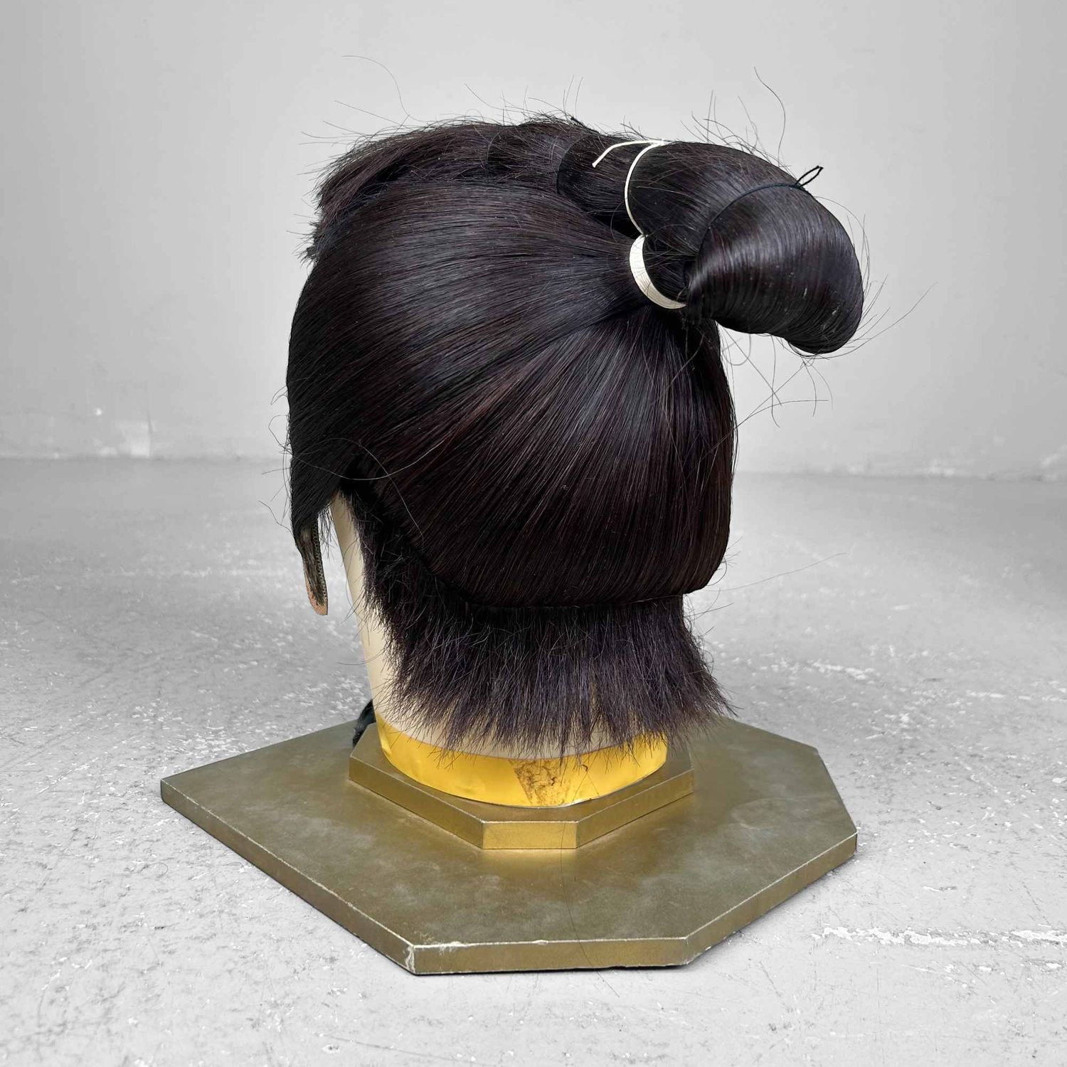 Japanese Katsura, Stage Wig, Gokenin (御家人), 1940s.
