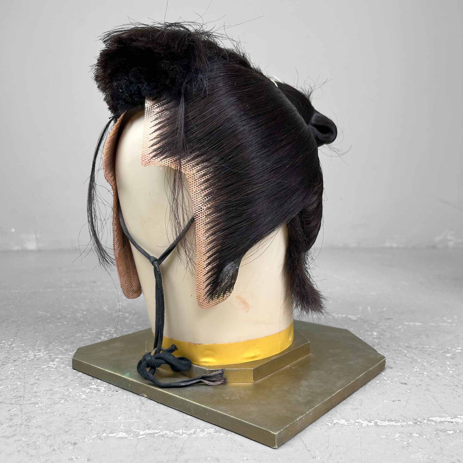 Japanese Katsura, Stage Wig, Gokenin (御家人), 1940s.