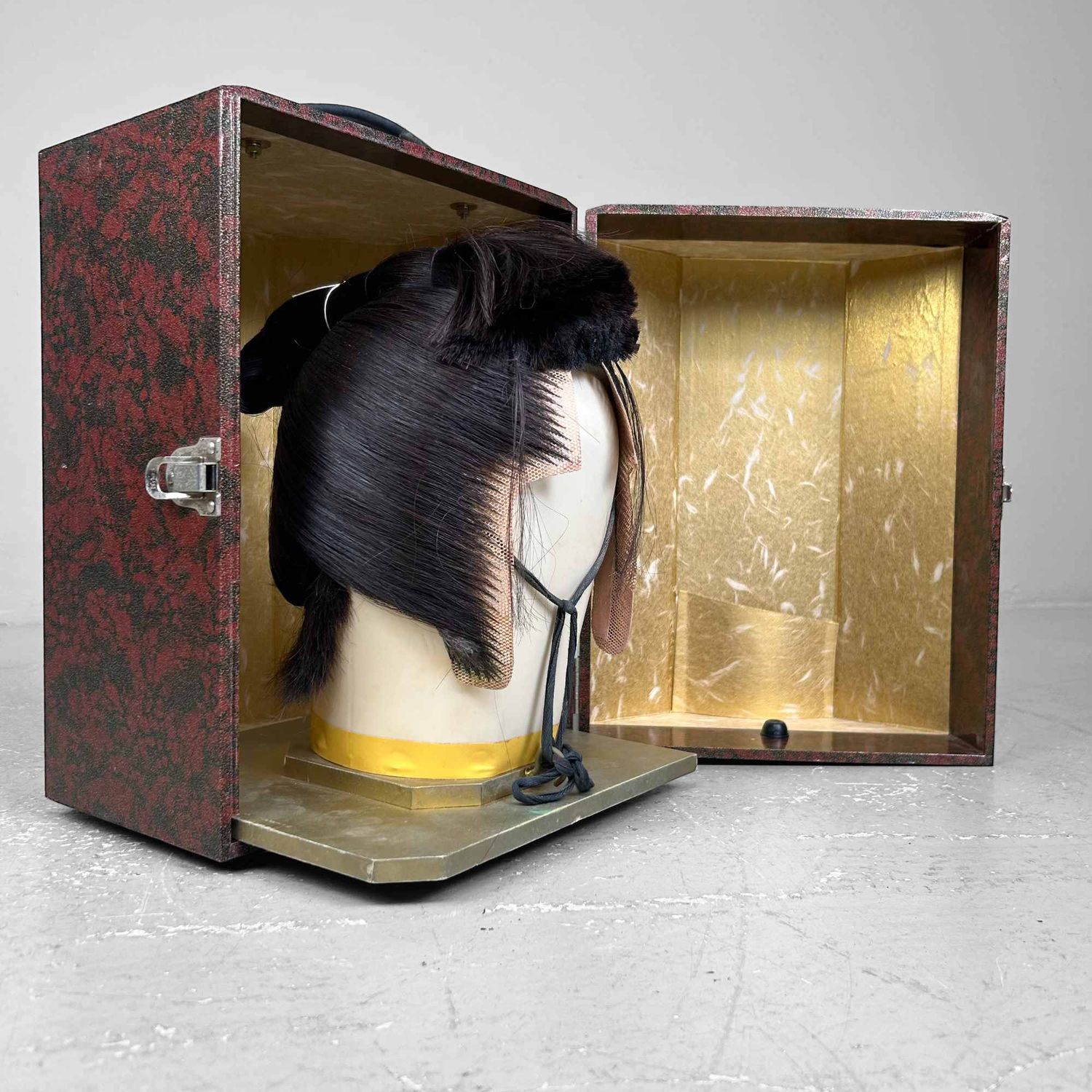 Japanese Katsura, Stage Wig, Gokenin (御家人), 1940s.
