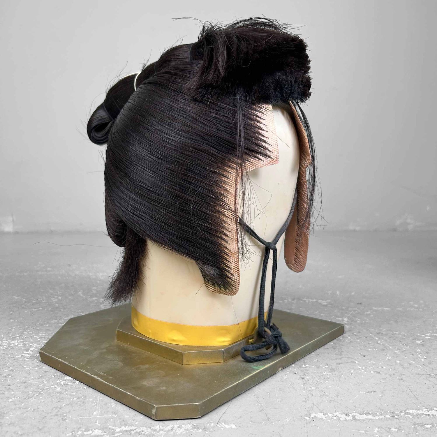 Japanese Katsura, Stage Wig, Gokenin (御家人), 1940s.