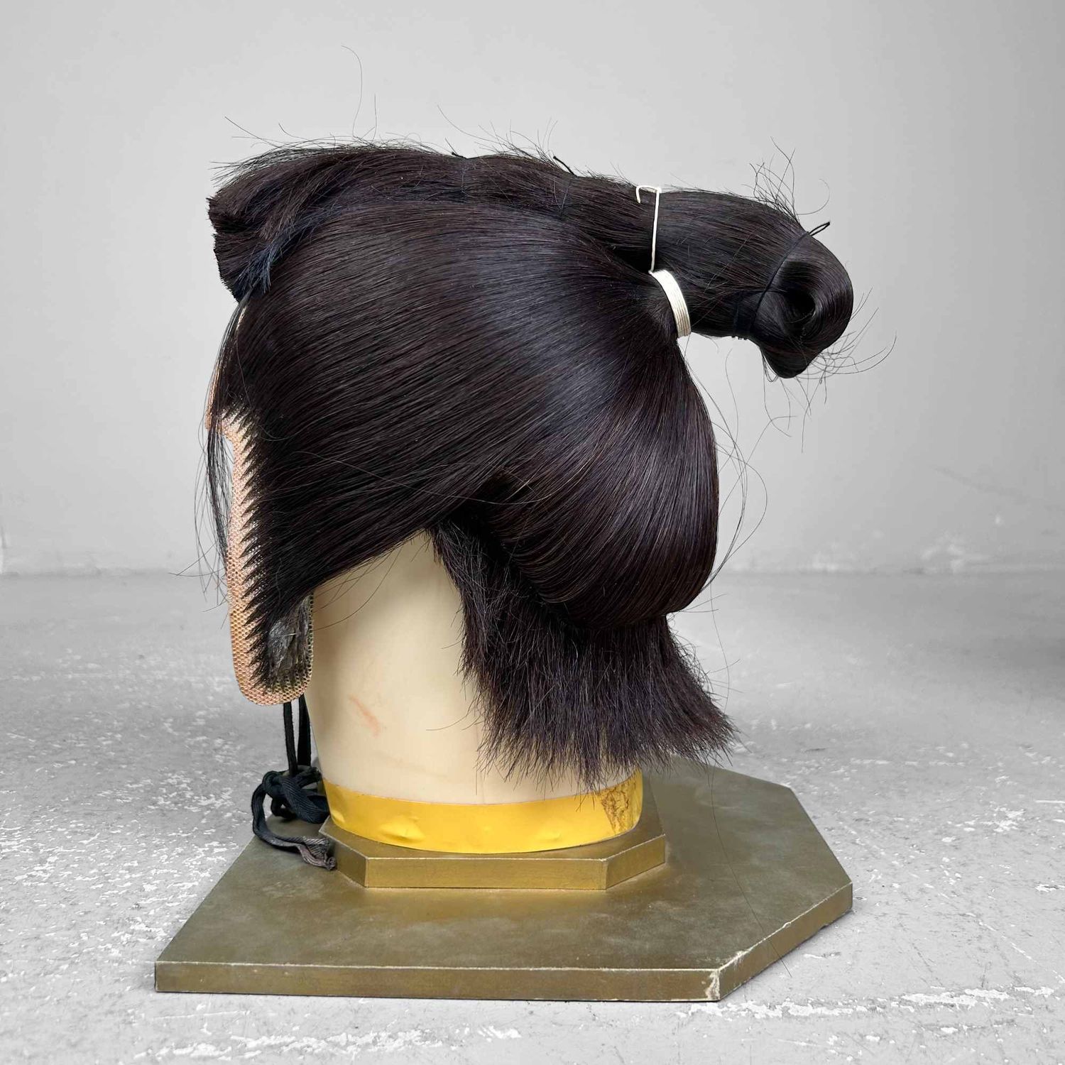 Japanese Katsura, Stage Wig, Gokenin (御家人), 1940s.